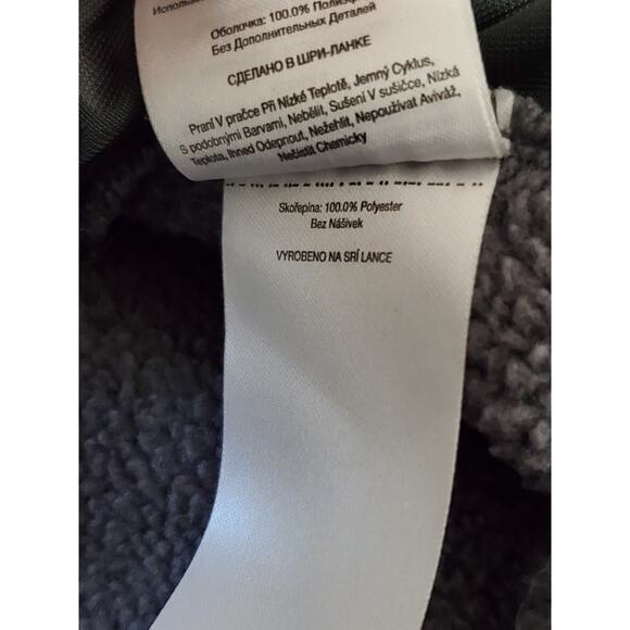 Columbia Women’s L Gray Textured Fleece Pullover 1/4 Snap Long Sleeve Cozy Warm - Picture 9 of 12